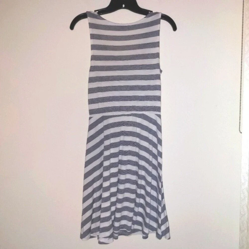 Gap Asymmetrical Sundress White/Dark Gray Size XS - Picture 6 of 10